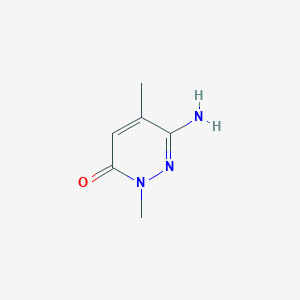 6-Amino-2,5-dimethylpyridazin-3(2H)-one