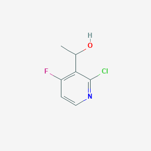 1-(2-Chloro-4-fluoropyridin-3-yl)ethanol