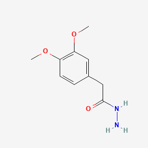 molecular formula C10H14N2O3 B1296298 2-(3,4-二甲氧苯基)乙酰肼 CAS No. 60075-23-2