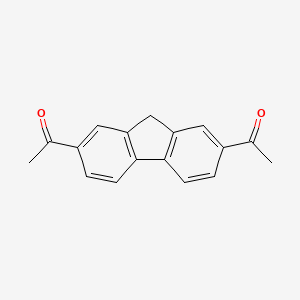 molecular formula C17H14O2 B1296301 2,7-二乙酰芴 CAS No. 961-27-3