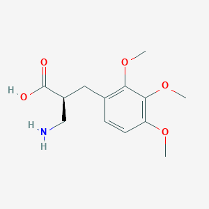 (S)-3-Amino-2-(2,3,4-trimethoxybenzyl)propanoic acid