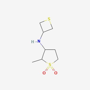 2-Methyl-3-(thietan-3-ylamino)tetrahydrothiophene 1,1-dioxide