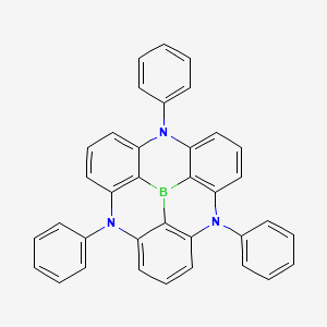 4,8,12-Triphenyl-8,12-dihydro-4H-4,8,12-triaza-3a2-boradibenzo[cd,mn]pyrene