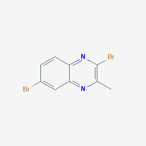 2,6-Dibromo-3-methylquinoxaline