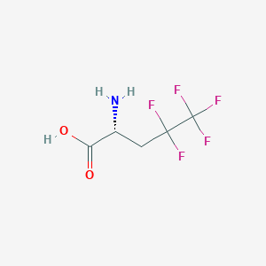 (R)-2-Amino-4,4,5,5,5-pentafluoropentanoic acid