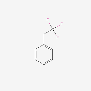 molecular formula C8H7F3 B1296317 (2,2,2-三氟乙基)苯 CAS No. 21249-93-4