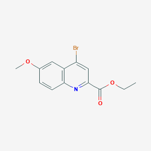 Ethyl 4-bromo-6-methoxyquinoline-2-carboxylate