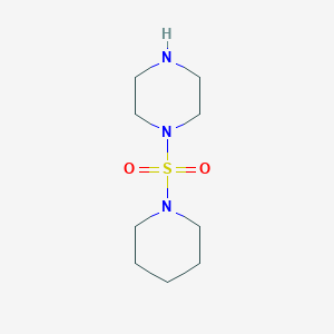 molecular formula C9H19N3O2S B1296320 1-(哌啶-1-磺酰基)哌嗪 CAS No. 500587-48-4