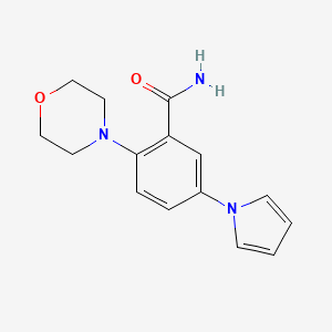 2-Morpholino-5-(1H-pyrrol-1-yl)benzamide