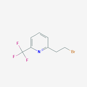 2-(2-Bromoethyl)-6-(trifluoromethyl)pyridine