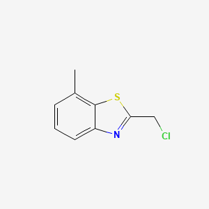 2-(Chloromethyl)-7-methylbenzo[d]thiazole