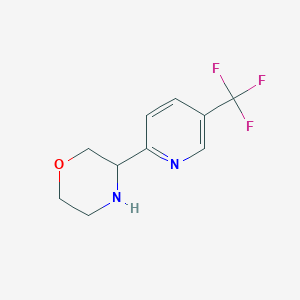 3-(5-(Trifluoromethyl)pyridin-2-yl)morpholine