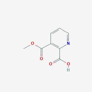 molecular formula C8H7NO4 B1296330 3-(甲氧羰基)吡啶-2-羧酸 CAS No. 24195-02-6