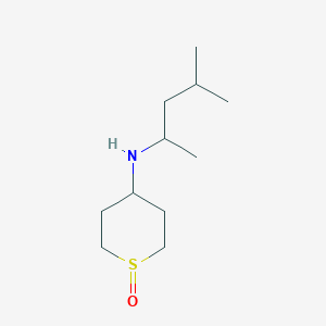 4-((4-Methylpentan-2-yl)amino)tetrahydro-2H-thiopyran 1-oxide