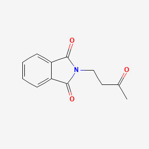 B1296331 N-(3-Oxobutyl)phthalimide CAS No. 3783-77-5