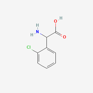 B1296332 2-Amino-2-(2-chlorophenyl)acetic acid CAS No. 88744-36-9