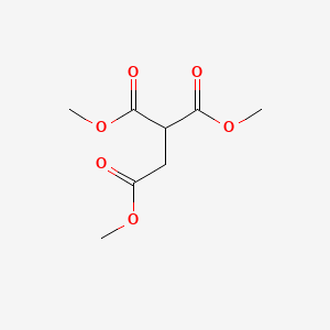 molecular formula C8H12O6 B1296336 三甲基乙烷-1,1,2-三羧酸酯 CAS No. 40967-67-7