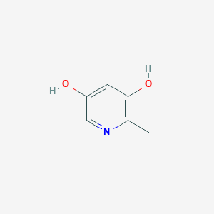 molecular formula C6H7NO2 B12963395 2-Methylpyridine-3,5-diol CAS No. 763869-70-1