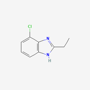 4-chloro-2-ethyl-1H-benzo[d]imidazole