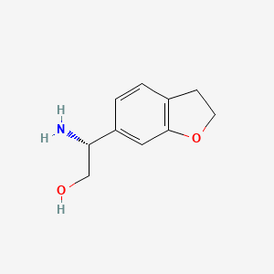 (R)-2-amino-2-(2,3-dihydrobenzofuran-6-yl)ethan-1-ol