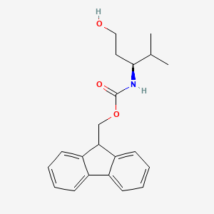 (9H-Fluoren-9-yl)methyl (S)-(1-hydroxy-4-methylpentan-3-yl)carbamate