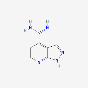 1H-Pyrazolo[3,4-b]pyridine-4-carboximidamide