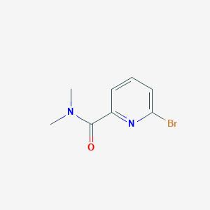 molecular formula C8H9BrN2O B12963499 6-Bromo-N,N-dimethylpicolinamide 