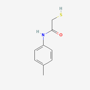 molecular formula C9H11NOS B1296351 N-(4-甲基苯基)-2-硫代乙酰胺 CAS No. 34282-30-9