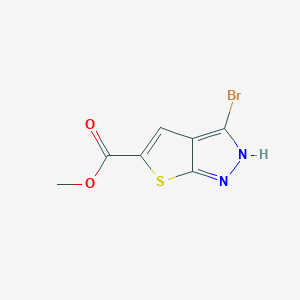 Methyl 3-bromo-1H-thieno[2,3-c]pyrazole-5-carboxylate