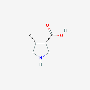 (3S,4R)-4-methylpyrrolidine-3-carboxylic acid