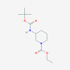 Ethyl 3-((tert-butoxycarbonyl)amino)piperidine-1-carboxylate