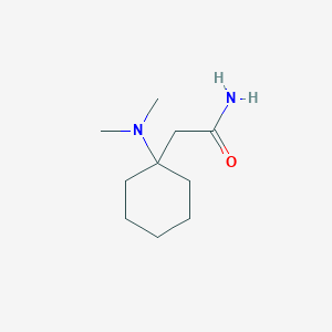 2-(1-(Dimethylamino)cyclohexyl)acetamide