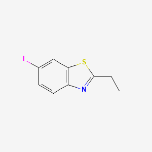 2-Ethyl-6-iodobenzo[d]thiazole