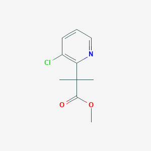 Methyl 2-(3-chloropyridin-2-yl)-2-methylpropanoate