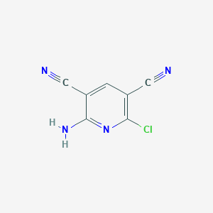 B1296360 2-Amino-6-chloropyridine-3,5-dicarbonitrile CAS No. 51768-01-5