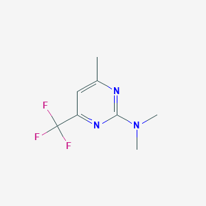 N,N,4-trimethyl-6-(trifluoromethyl)-2-pyrimidinamine