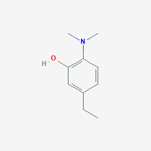 2-(Dimethylamino)-5-ethylphenol