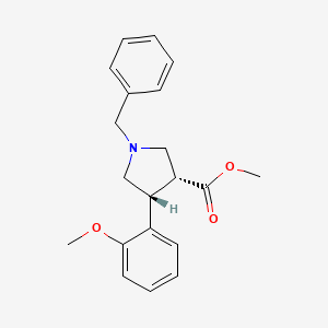 Methyl rel-(3R,4R)-1-benzyl-4-(2-methoxyphenyl)pyrrolidine-3-carboxylate