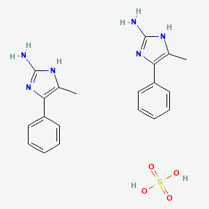 4-Methyl-5-phenyl-1H-imidazol-2-amine hemisulfate