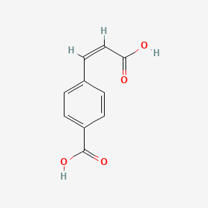 molecular formula C10H8O4 B12963705 (Z)-4-(2-Carboxyvinyl)benzoic acid 