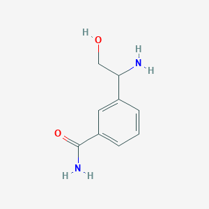 3-(1-Amino-2-hydroxyethyl)benzamide