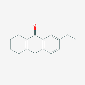 7-Ethyl-1,2,3,4-tetrahydroanthracen-9(10H)-one