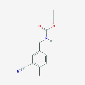 tert-Butyl 3-cyano-4-methylbenzylcarbamate