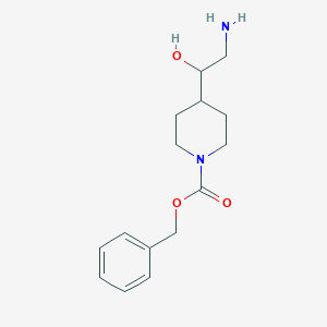 Benzyl 4-(2-amino-1-hydroxyethyl)piperidine-1-carboxylate