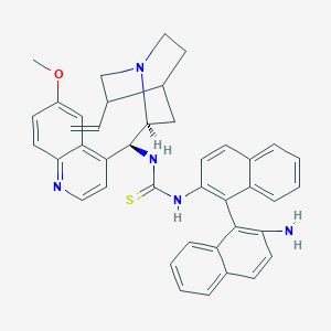 1-((R)-2'-Amino-[1,1'-binaphthalen]-2-yl)-3-((1S)-(6-methoxyquinolin-4-yl)((2S)-5-vinylquinuclidin-2-yl)methyl)thiourea