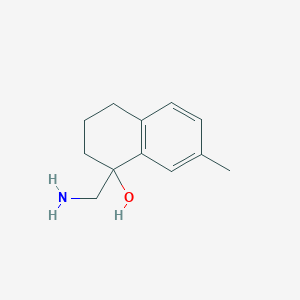 1-(Aminomethyl)-7-methyl-1,2,3,4-tetrahydronaphthalen-1-ol