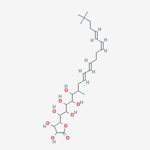 molecular formula C28H46O9 B129639 Butyrolactol A CAS No. 145144-32-7
