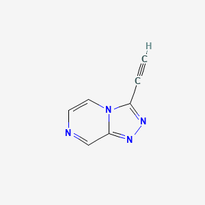 3-Ethynyl-[1,2,4]triazolo[4,3-a]pyrazine