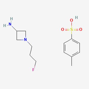 1-(3-Fluoropropyl)azetidin-3-amine 4-methylbenzenesulfonate