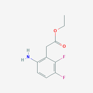 Ethyl 2-(6-amino-2,3-difluorophenyl)acetate